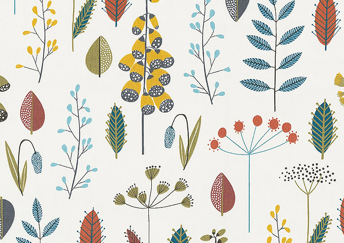 Amala, Teal - Twist&Fit Roman Blind - Image 7